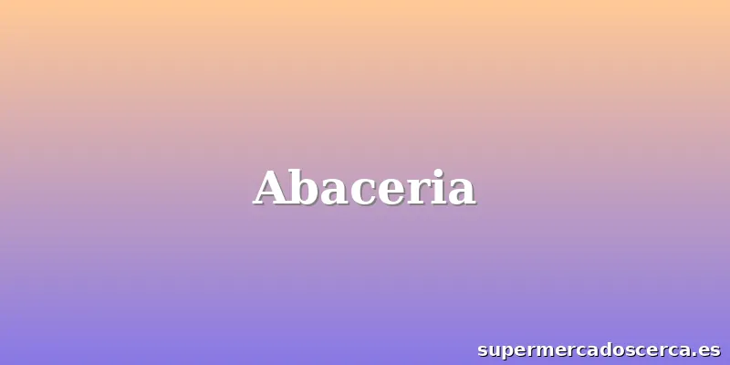 Abaceria