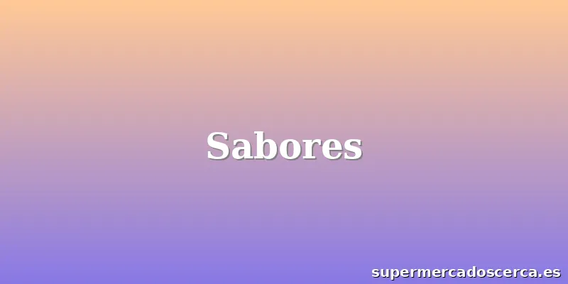 Sabores