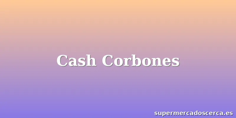 Cash Corbones