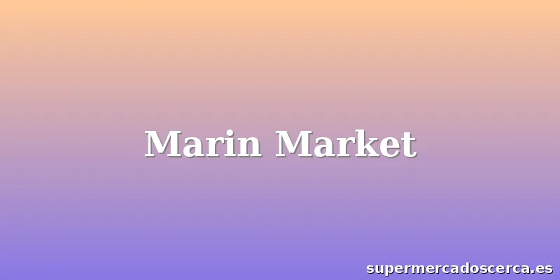 Marin Market