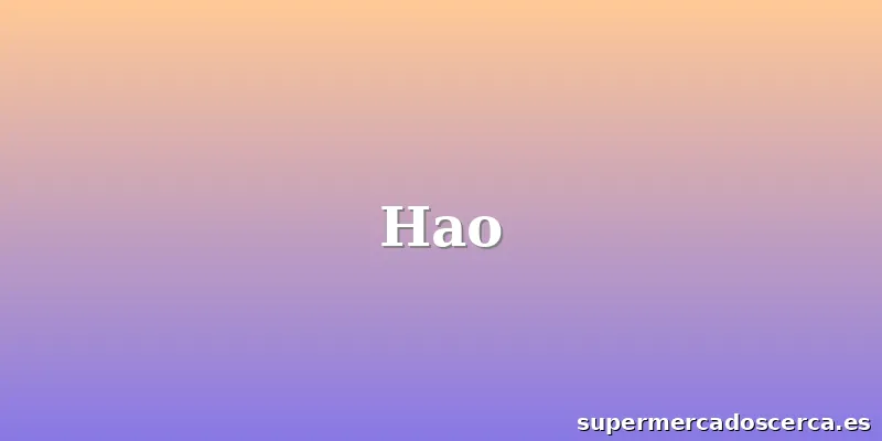 Hao
