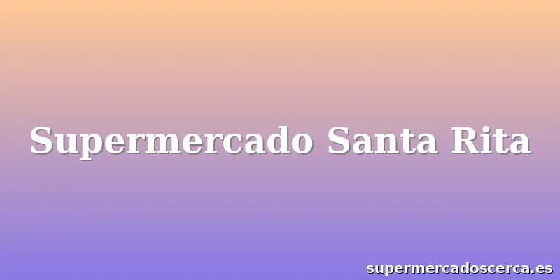 Supermercado Santa Rita