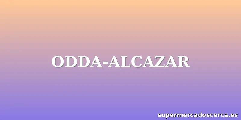 ODDA-ALCAZAR