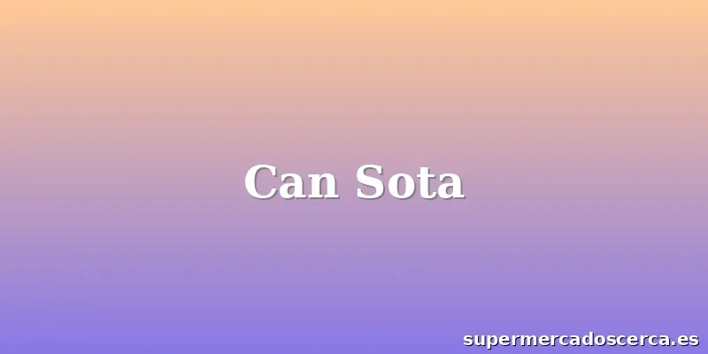Can Sota