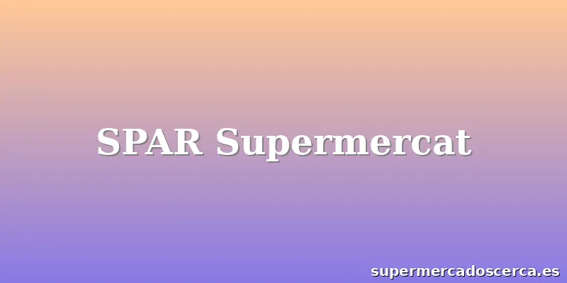 SPAR Supermercat
