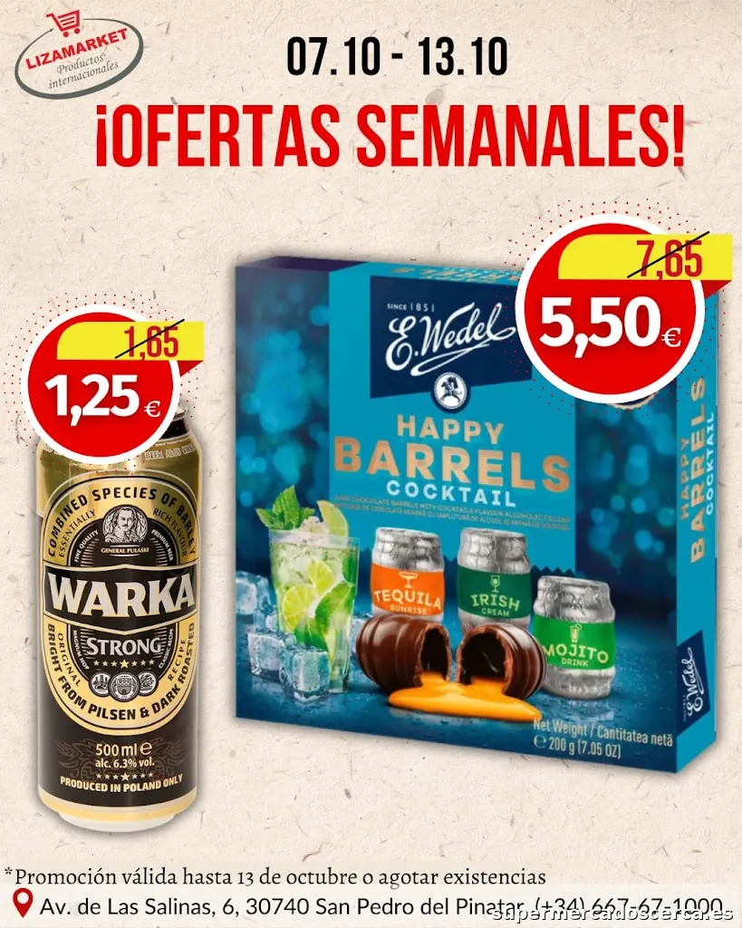 Tienda LIZAMARKET en San Pedro del Pinatar