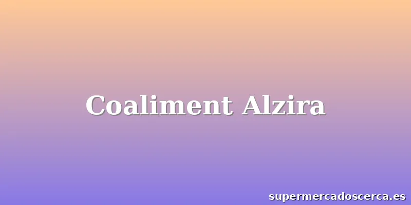 Coaliment Alzira