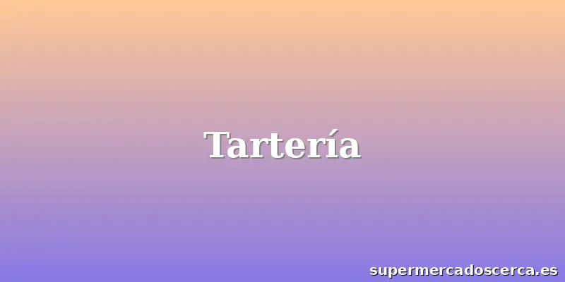 Tartería