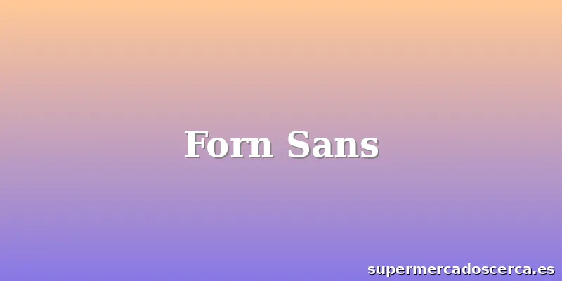 Forn Sans
