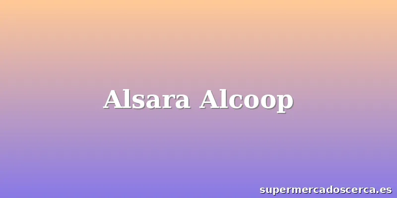 Alsara Alcoop