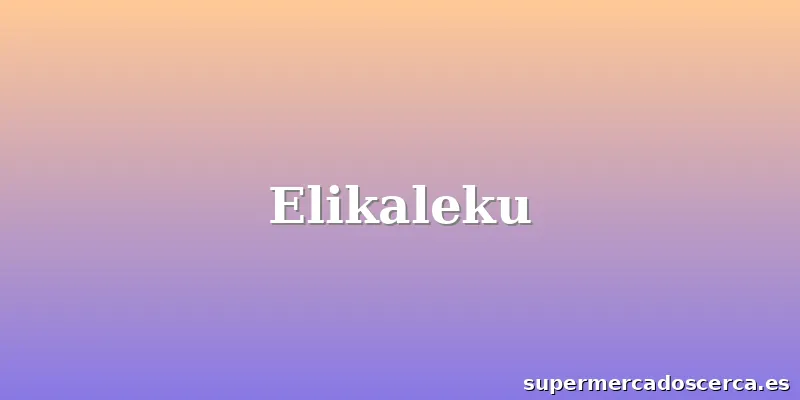 Elikaleku