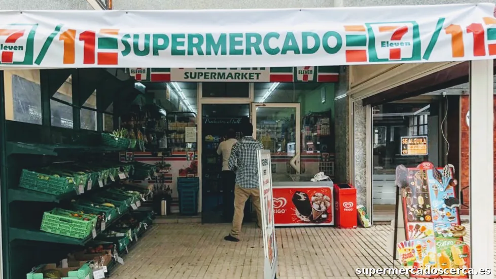 7/11 supermercado