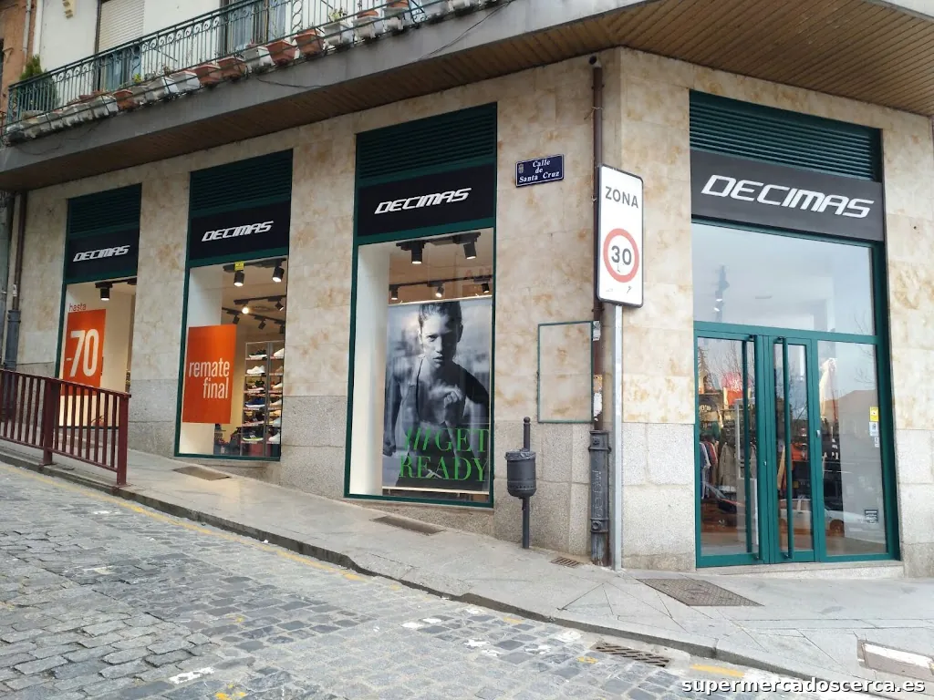 Tienda de deporte Ávila Décimas