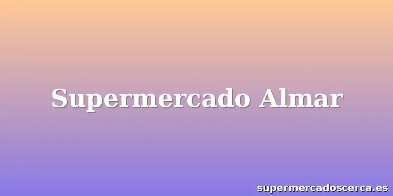 Supermercado Almar