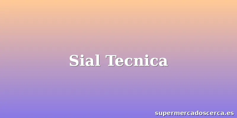 Sial Tecnica