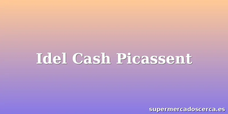 Idel Cash Picassent