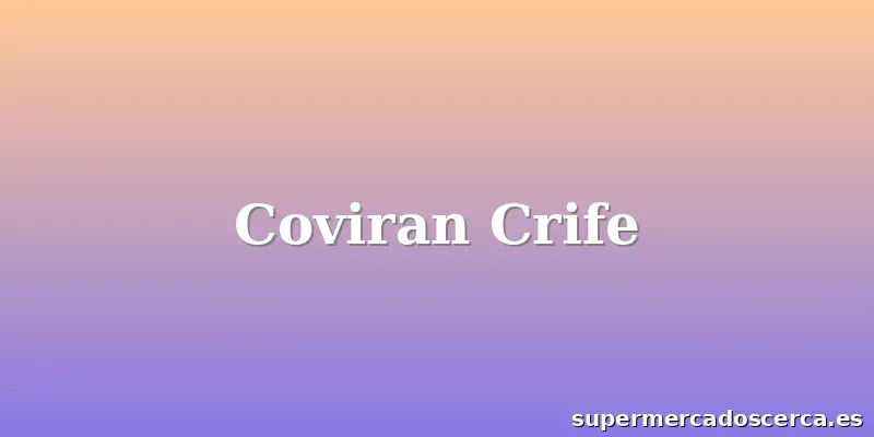 Coviran Crife