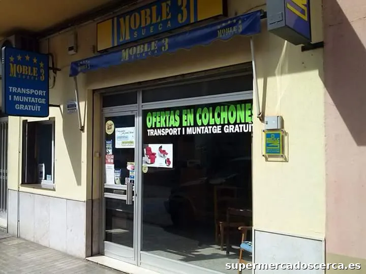 Moble 3 sueca .tienda de muebles.colchones