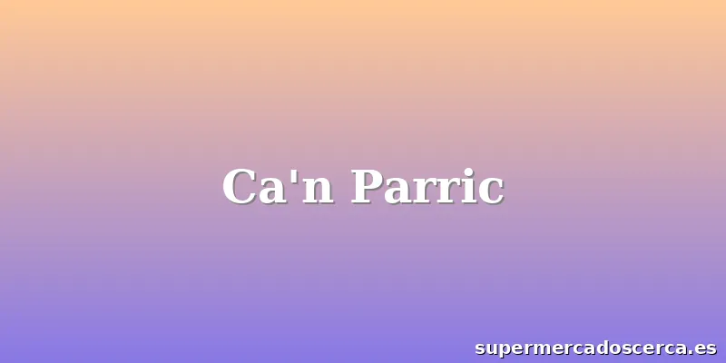 Ca'n Parric