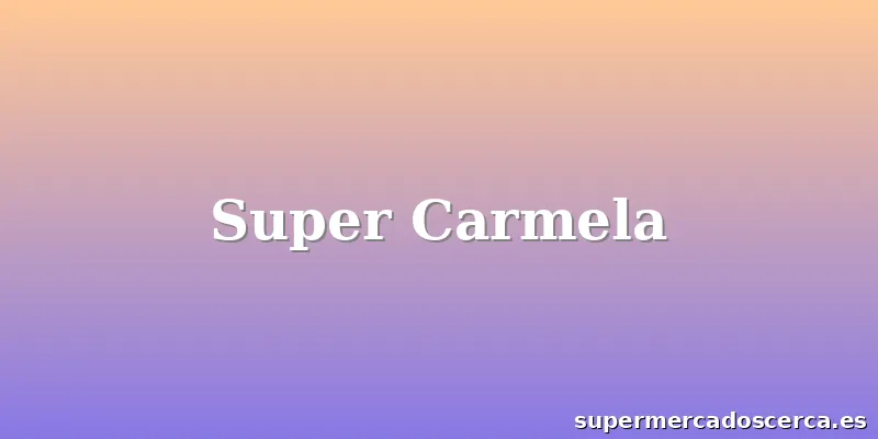 Super Carmela
