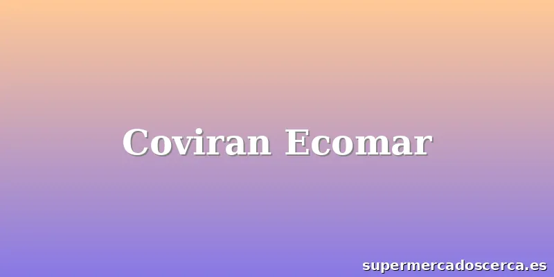 Coviran Ecomar