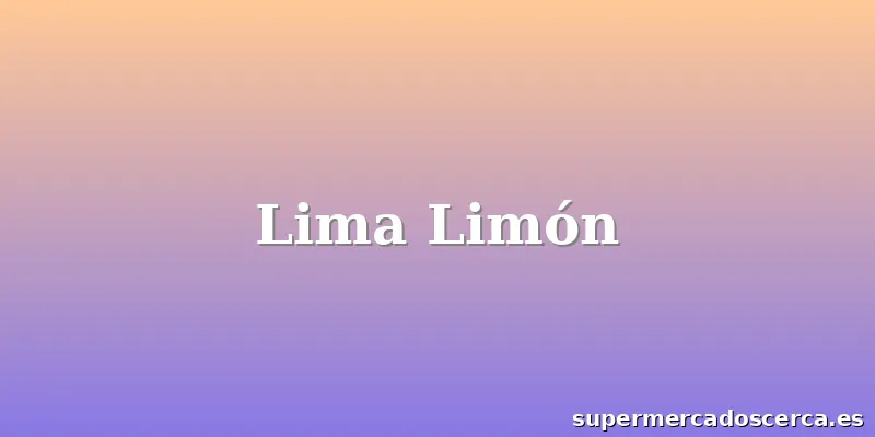 Lima Limón
