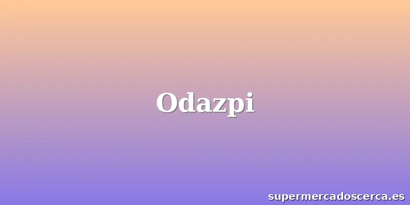 Odazpi