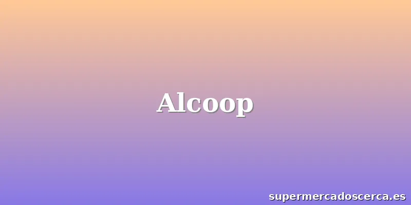 Alcoop
