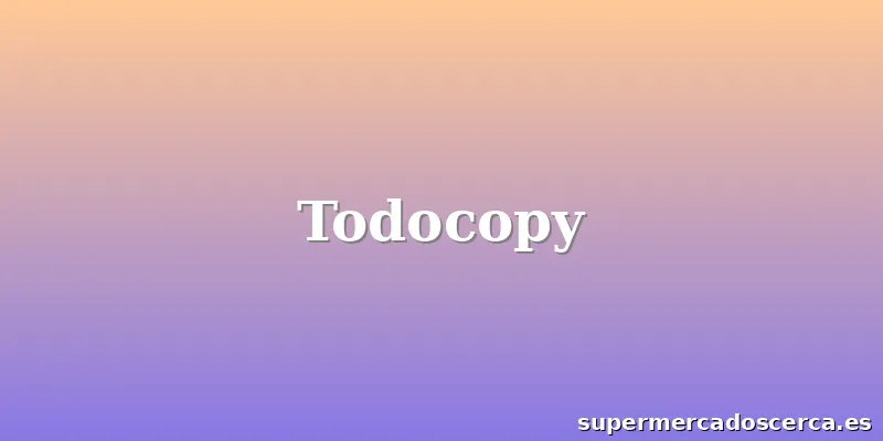 Todocopy