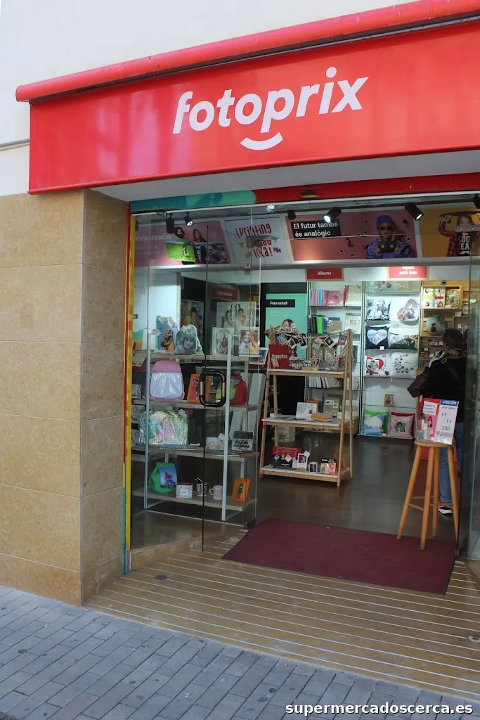 Tienda de fotografía Fotoprix Vilanova