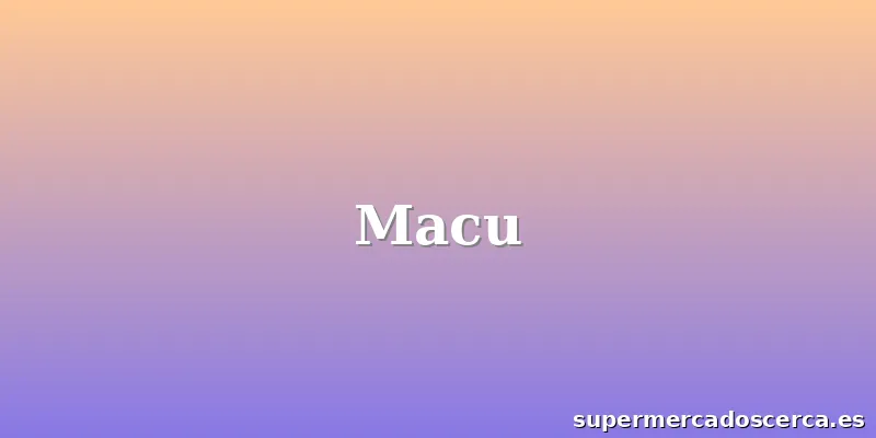 Macu