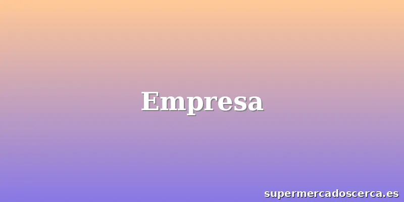 Empresa