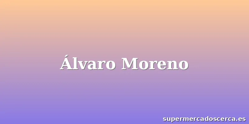 Álvaro Moreno