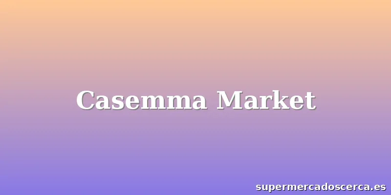 Casemma Market