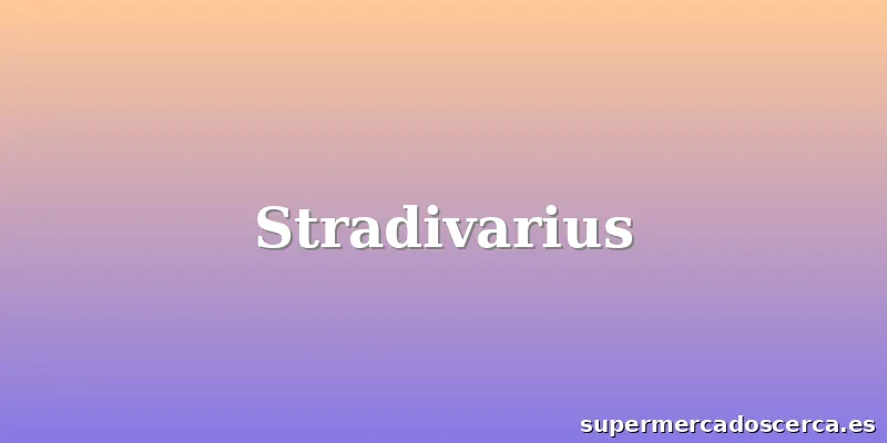 Stradivarius