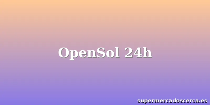 OpenSol 24h