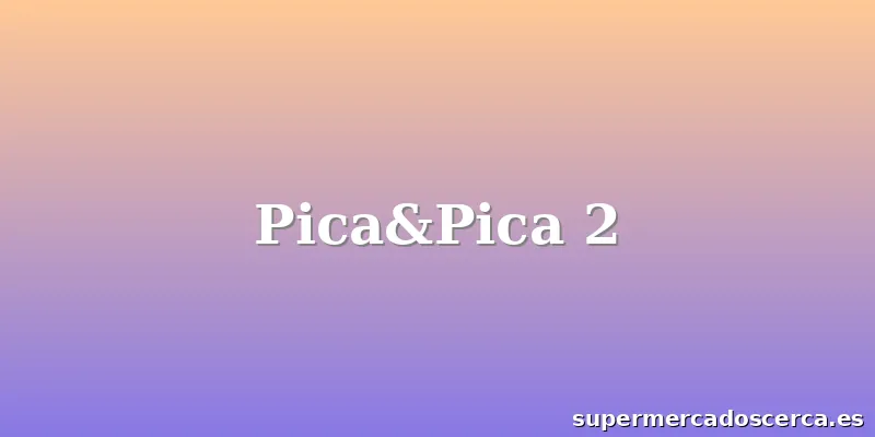 Pica&Pica 2