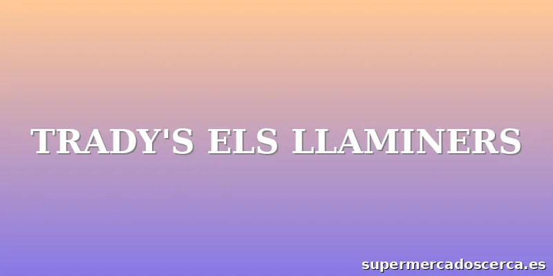 TRADY'S ELS LLAMINERS