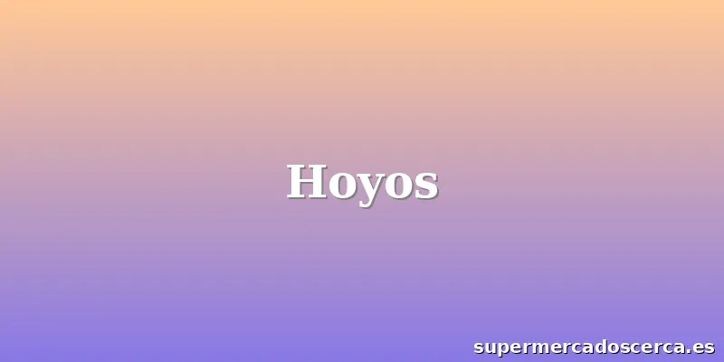 Hoyos