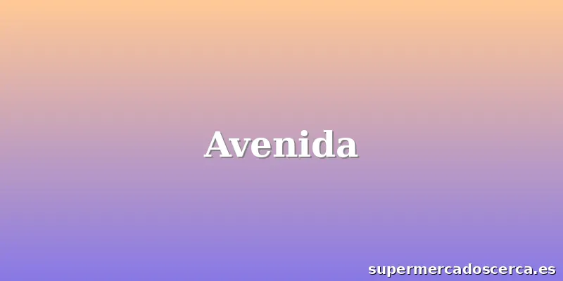 Avenida