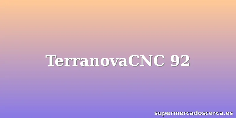 TerranovaCNC 92