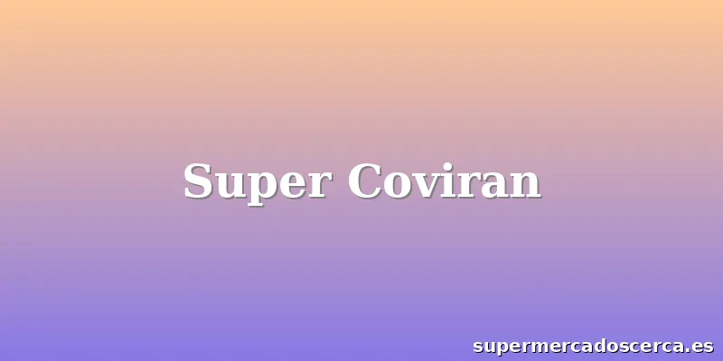 Super Coviran
