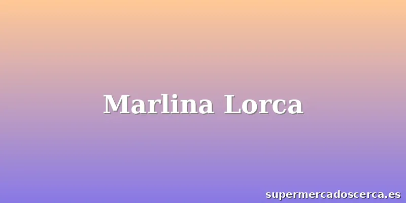Marlina Lorca
