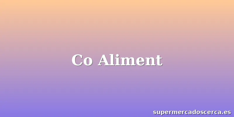 Co Aliment