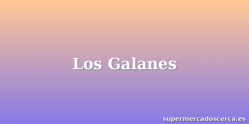 Los Galanes
