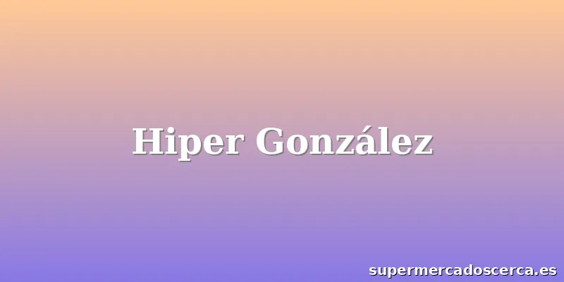 Hiper González