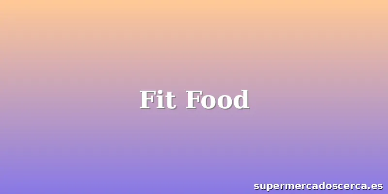 Fit Food