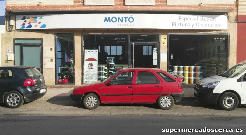 Tiendas Montó Pinturas