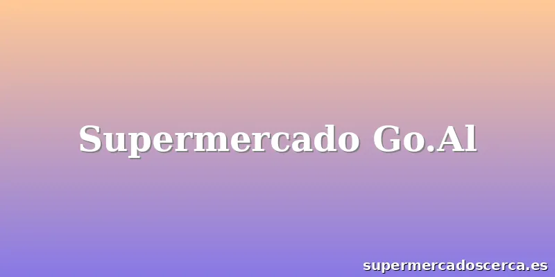 Supermercado Go.Al