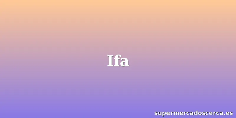 Ifa